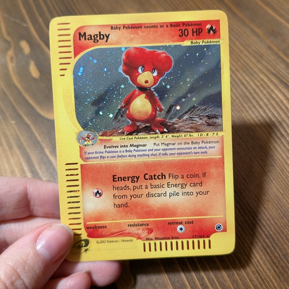 Magby Pokémon Trading Card Accepting Offers